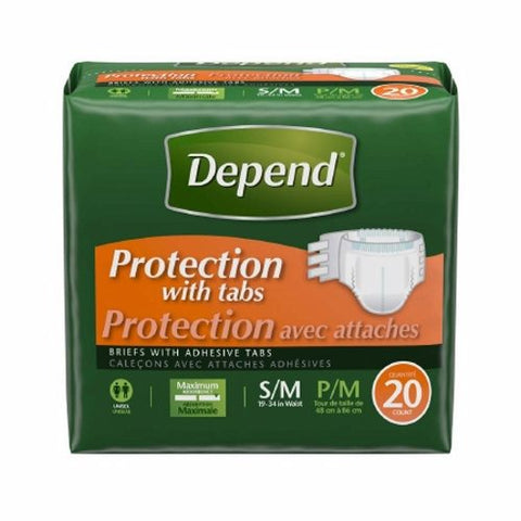 Kimberly Clark, Unisex Adult Incontinence Brief Small And Medium Disposable Heavy Absorbency, Case Of 3 Kimberly Clark
