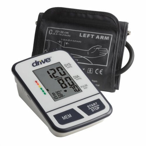 Drive Medical, Portable Blood Pressure Monitor drive 1-Tube Automatic Adult Size, 1 Count Drive Medical