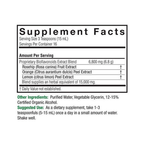 Nature's Answer, Bio-flavonoids And Rose Hips, 8 Oz Nature's Answer