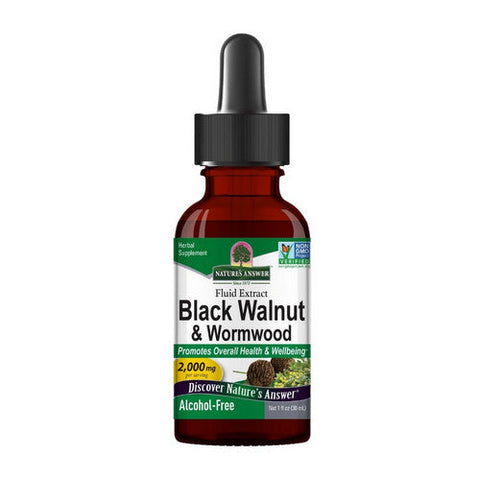 Nature's Answer, Black Walnut, Wormwood Alcohol Free, 1 Oz