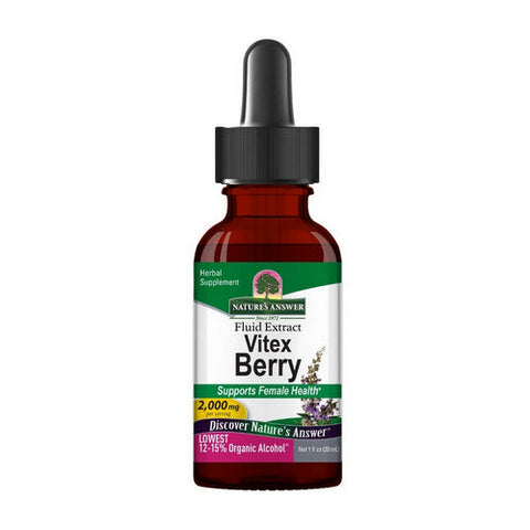 Nature's Answer, Vitex Berry Low Alcohol, 1 FL Oz