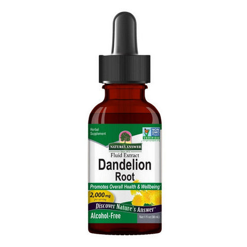 Nature's Answer, Dandelion Root, ORGANIC ALCOHOL FREE, 1 OZ