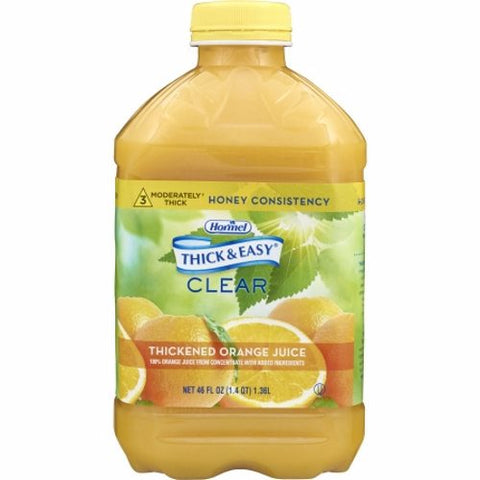 Hormel, Thickened Beverage Orange Juice 46 oz, 46 Oz Hormel