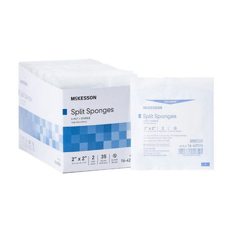 McKesson, I.V. / Drain Split Dressing, Case Of 20 McKesson