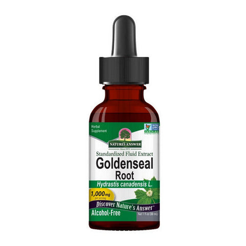 Nature's Answer, Goldenseal Root, Alcohol Free Extract 1 FL Oz Nature's Answer