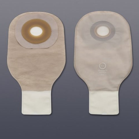 Hollister, Ostomy Pouch One-Piece System 12 Inch Length Flat 2 Inch Stoma 8634, Box Of 10 Hollister