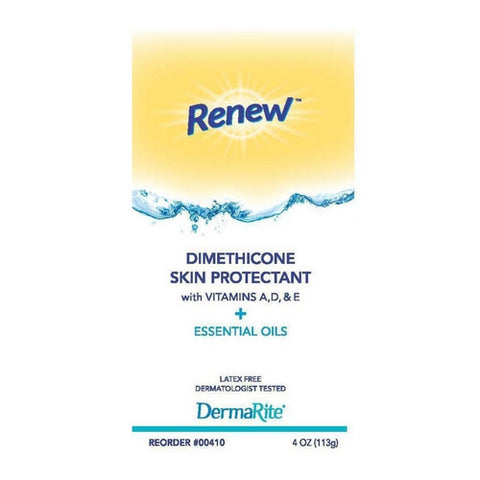 DermaRite, Skin Protectant Renew Dimethicone Scented Cream, 4 Oz DermaRite