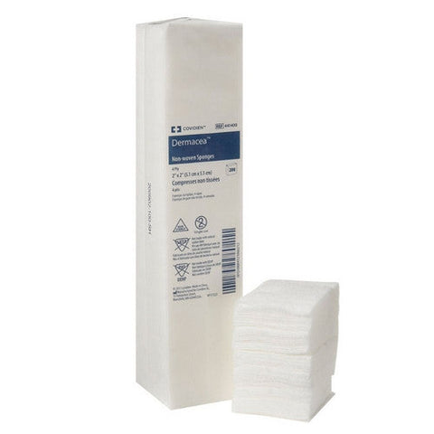 Cardinal, Nonwoven Sponge 2 X 2 Inch 4-Ply NonSterile 441400, Count of 200 Cardinal