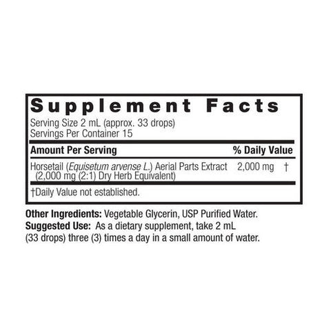 Nature's Answer, Horsetail, Alcohol Free Extract 1 FL Oz Nature's Answer