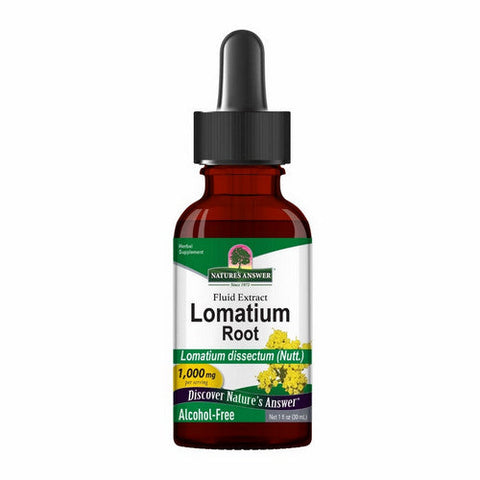 Nature's Answer, Lomatium Root, ALCOHOL FREE, 1 OZ Nature's Answer