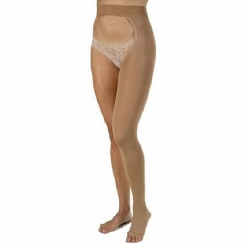 Jobst, Compression Stocking Chap Style Right Medium Beige Open Toe 114677, 1 Pair Jobst