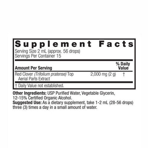 Nature's Answer, Red Clover Low Alcohol, 2000 Mg, 1 Oz Nature's Answer