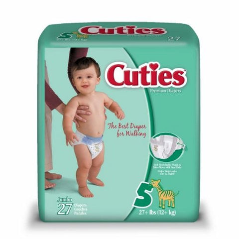 First Quality, Unisex Baby Diaper Complete Care Size 5 Disposable Heavy Absorbency, Case Of 4 First Quality