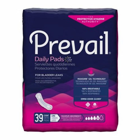 First Quality, Bladder Control Pad 13 Inch Length Heavy Absorbency PV-915/1, Case Of 4 First Quality