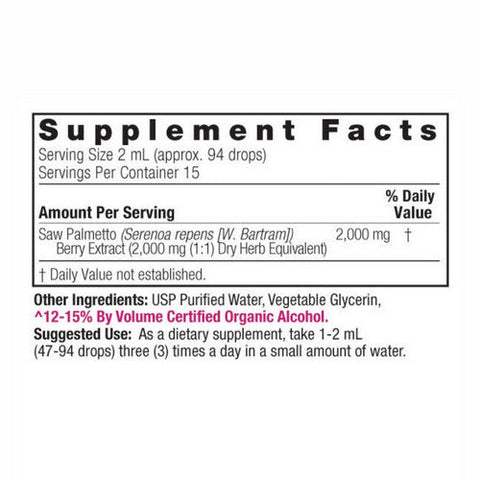 Nature's Answer, Saw Palmetto Berry, Extract 1 FL Oz Nature's Answer