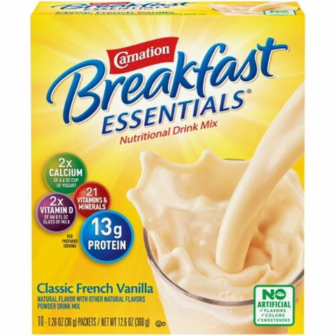 Nestle Healthcare Nutrition, Oral Supplement  French Vanilla 36 gm, 1.26 Oz, Box Of 10 Nestle Healthcare Nutrition
