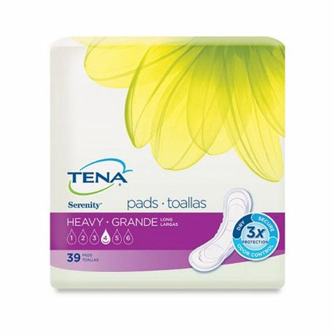 Tena, Bladder Control Pad Long 15 Inch Length 54295, Count of 39 Tena