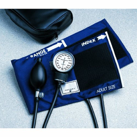 McKesson, Aneroid Sphygmomanometer Unit Small Adult Cuff Nylon Cuff 12 - 17 cm 01-776CMCE, Count of 1 McKesson