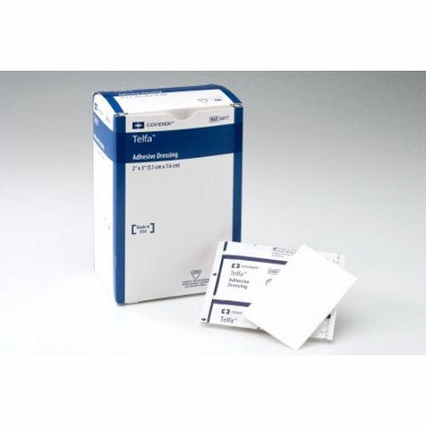 Cardinal, Island Dressing 2 X 3 Inch Rectangle Sterile Film Backing 6017, Count of 1 Cardinal