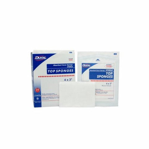 Dukal, NonWoven Sponge, Box Of 25 Dukal