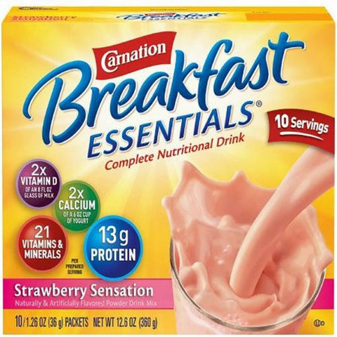 Nestle Healthcare Nutrition, Oral Supplement Strawberry Sensation Flavor Powder, Case Of 6 Nestle Healthcare Nutrition