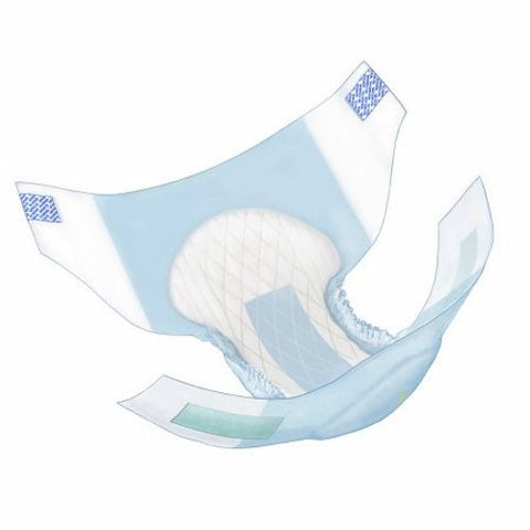Unisex Adult Incontinence Brief Blue Case of 96 by Cardinal