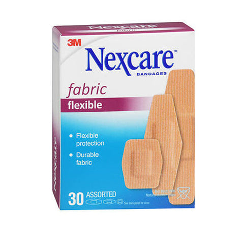 3M, Adhesive Strip, 15/16 X 1-1/8 Inch / 7/8 X 2-1/4 Inch / 1-1/8 X 3 Inch, 30 Count Nexcare