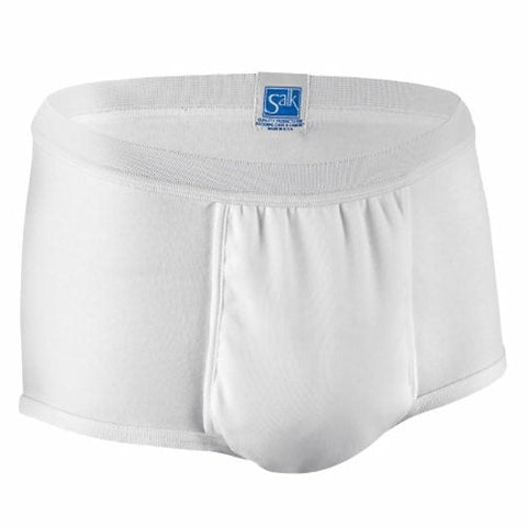 Salk, Male Adult Absorbent Underwear Light & Dry Pull On Medium Reusable Moderate Absorbency, Count of 1 Salk