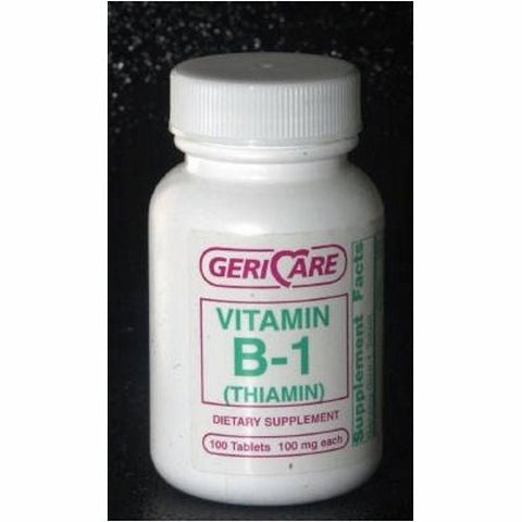 McKesson, Vitamin Supplement Geri-Care 100 mg Strength Tablet 100 per Bottle, Count of 1 McKesson