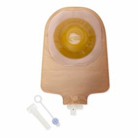 Hollister, Urostomy Pouch Premier One-Piece System 9 Inch Length 1-1/8 Inch Stoma Drainable Convex, Pre-Cut, Box Of 5 Hollister