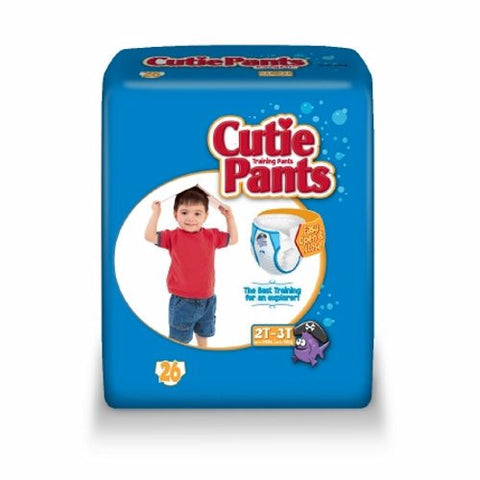 First Quality, Male Toddler Training Pants Cutie Pants, Count of 104 First Quality