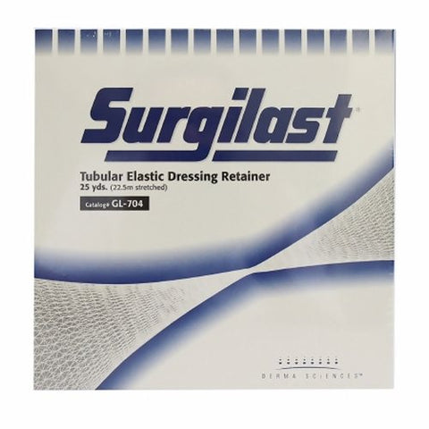 Dermascience, Tubular Bandage Surgilast  Large Hand, Arm, Leg, Foot Elastic 12-1/4 Inch X 25 Yard Size 4, Box Of 1 Dermascience