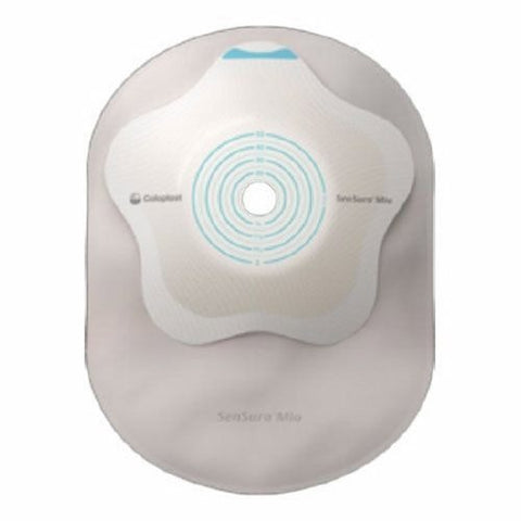 Coloplast, Ostomy Pouch SenSura  Mio Concave One-Piece System 3/8 to 2-3/8 Inch Stoma Closed End Concave, Trim, Box Of 10 Coloplast