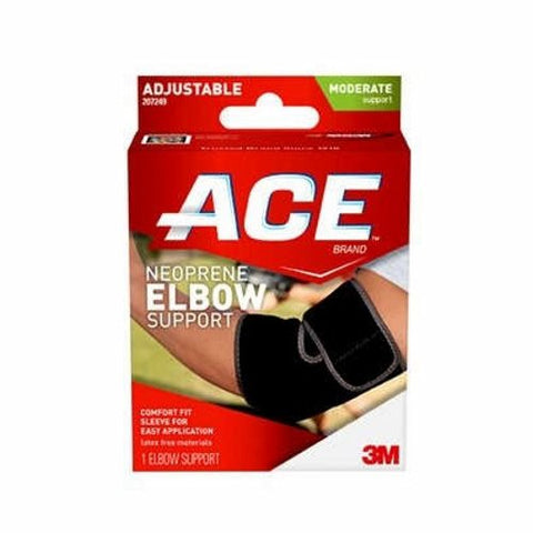 3M, Elbow Support 3M Ace One Size Fits Most Pull-On Sleeve Left or Right Elbow, Box Of 12 3M