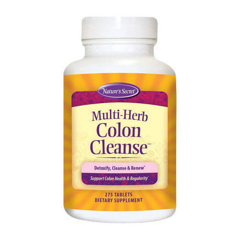 Nature's Secret, Multi-Herb Colon Cleanse, 275 Tabs Nature's Secret