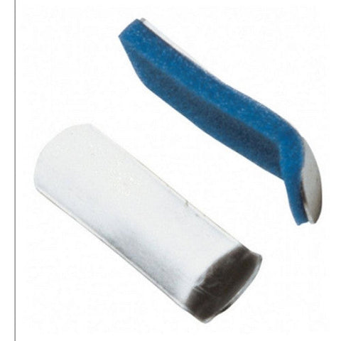 DJO, Finger Splint PROCARE  Curved Padded Aluminum / Foam Left or Right Hand Silver Medium, Pack Of 12 DJO