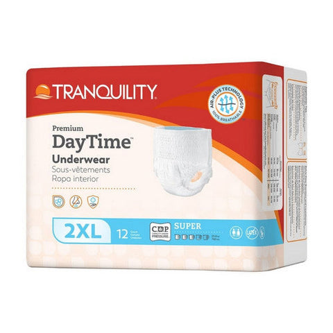 Principle Business Enterprises, Unisex Adult Absorbent Underwear  2X-Large, Count of 12 Principle Business Enterprises