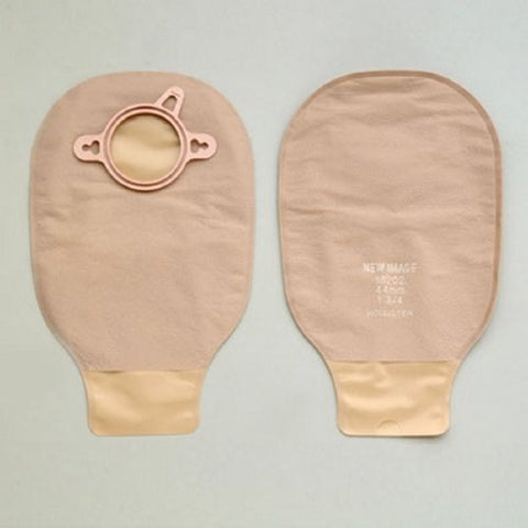 Hollister, Colostomy Pouch Two-Piece System 9 Inch Length Mini Drainable 18202, Box Of 10 Hollister