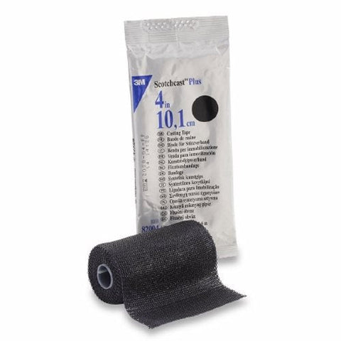 3M, Cast Tape 3M Scotchcast Plus 4 Inch X 4 Yard Fiberglass Black, Count of 10 3M