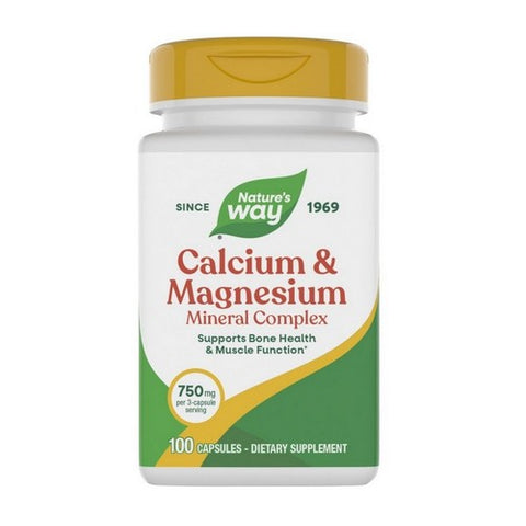 Calcium And Magnesium Mineral Complex 100 Caps by Nature's Way