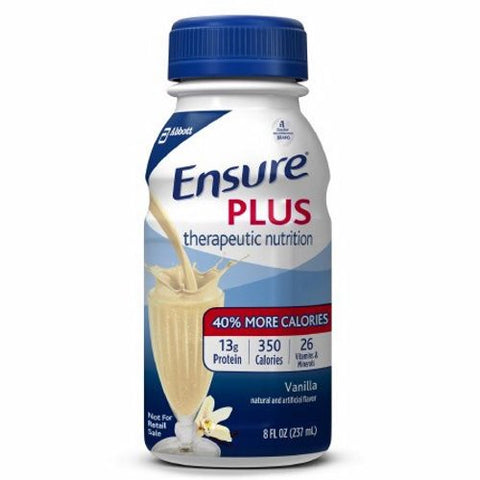 Abbott Nutrition, Oral Supplement Plus Therapeutic Nutrition Vanilla Flavor Liquid, 32 Oz