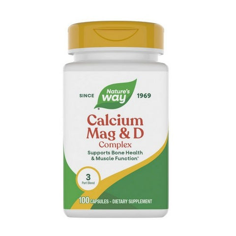 Calcium-Magnesium-Vitamin D 100 Caps by Nature's Way