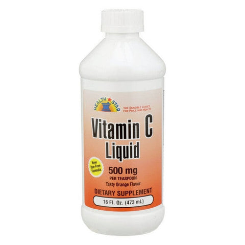McKesson, Vitamin C Supplement Geri-Care Ascorbic Acid 500 mg Strength Liquid 16 oz., 16 Oz McKesson