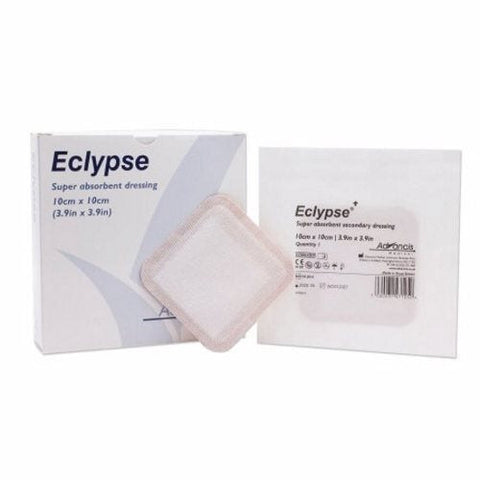 Mediusa, Super Absorbent Wound Dressing Eclypse  Cellulose 4 X 4 Inch, Count of 1 Mediusa