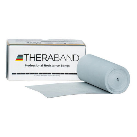 Thera-Band, Exercise Resistance Band Thera-Band  Silver 6 Yard 2X-Heavy Resistance, Count of 1 Thera-Band