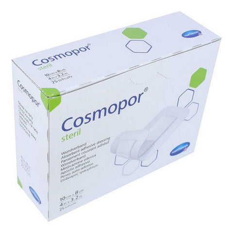 Hartmann Usa Inc, Adhesive Dressing Cosmopor  3-1/8 X 4 Inch NonWoven Rectangle White Sterile, Box Of 25 Hartmann Usa Inc