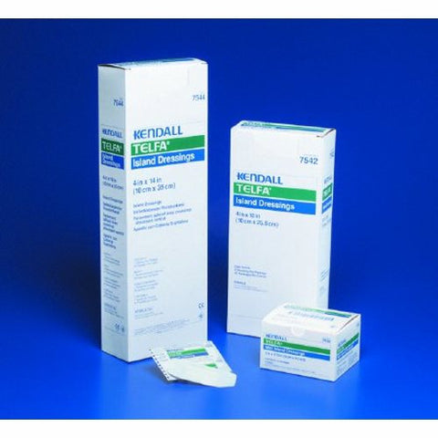 Cardinal, Adhesive Strip Telfa 2 X 3-1/4 Inch NonWoven Rectangle White Sterile, Count of 1 Cardinal