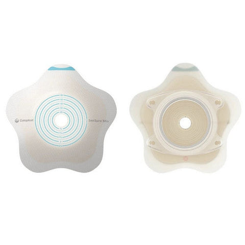 Coloplast, Ostomy Barrier SenSura  Mio Convex Flip Pre-Cut, Standard Wear Red Code 1-3/8 Inch Stoma, Box Of 5 Coloplast