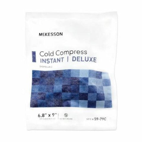 McKesson, Instant Cold Pack McKesson Deluxe General Purpose Large 6.8 X 9 Inch Soft Cloth Disposable, Count of 24 McKesson