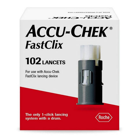 Accu-Chek, Fast Click Lancet for Lancing Device Non-Safety Twist Off Cap Multiple Sites, Case Of 12 Accu-Chek